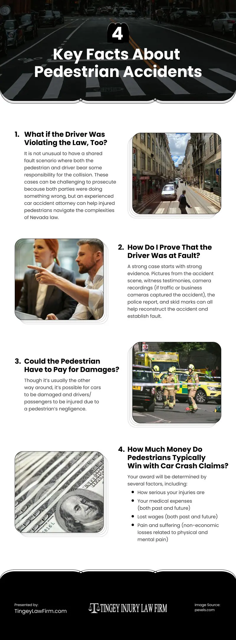 4 Key Facts About Pedestrian Accidents Infographic 4 Key Facts About Pedestrian Accidents Infographic