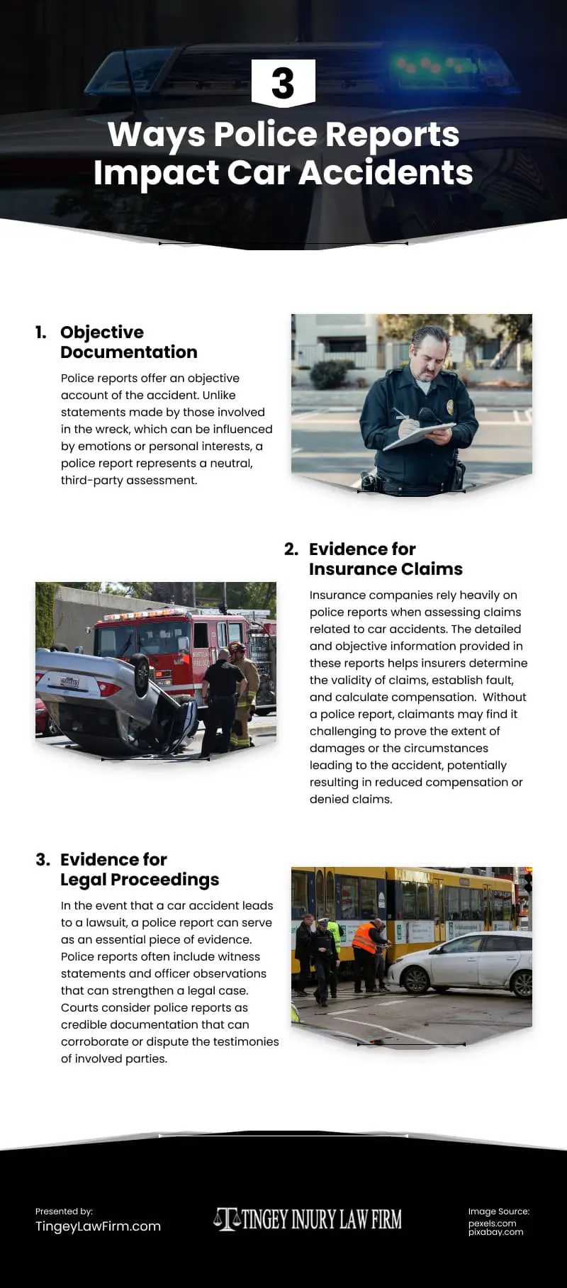 3 Ways Police Reports Impact Car Accidents Infographic 3 Ways Police Reports Impact Car Accidents Infographic