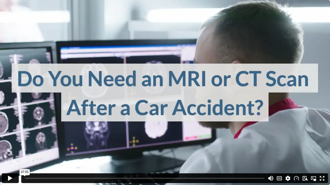 Do You Need an MRI or CT Scan After a Car Accident?
