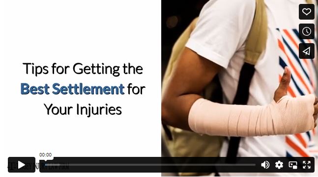 Tips for Getting the Best Settlement for Your Injuries