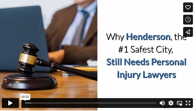 Why Henderson, the #1 Safest City, Still Needs Personal Injury Lawyers
