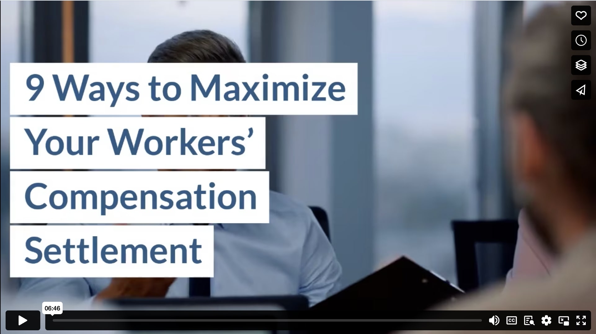 9 Ways to Maximize Your Workers’ Compensation Settlement
